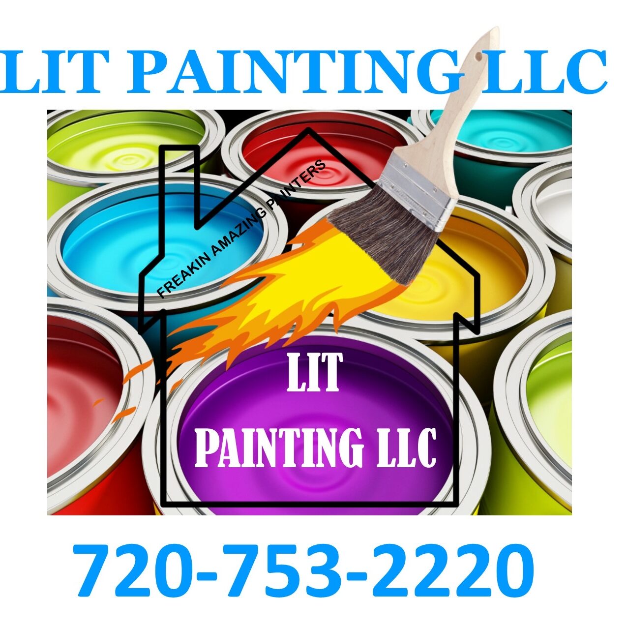 lit painting logo